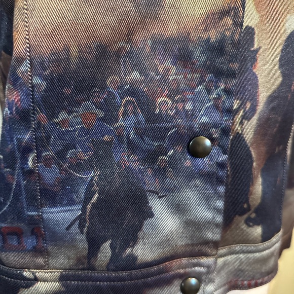 Equestrian Designs Santa Barbara Horse Rodeo Print  Jacket Beautiful RARE!!😍 - Picture 3 of 13